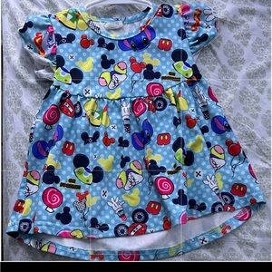 Colorful Kids One Piece Dress